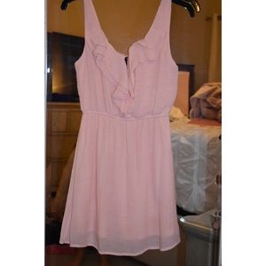 Simple pink dress